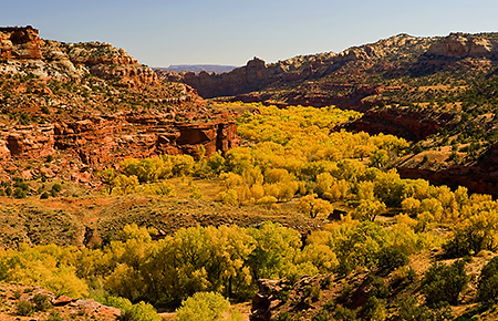 Grand Staircase-Escalante National Monument in Fall, UT